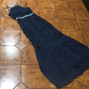 Beautiful fitted blue dress